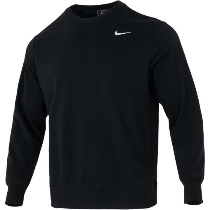Nike Nike Sweatshirts Men's Black/Blue/Beige/White Crew Neck Moderate Straight Fit