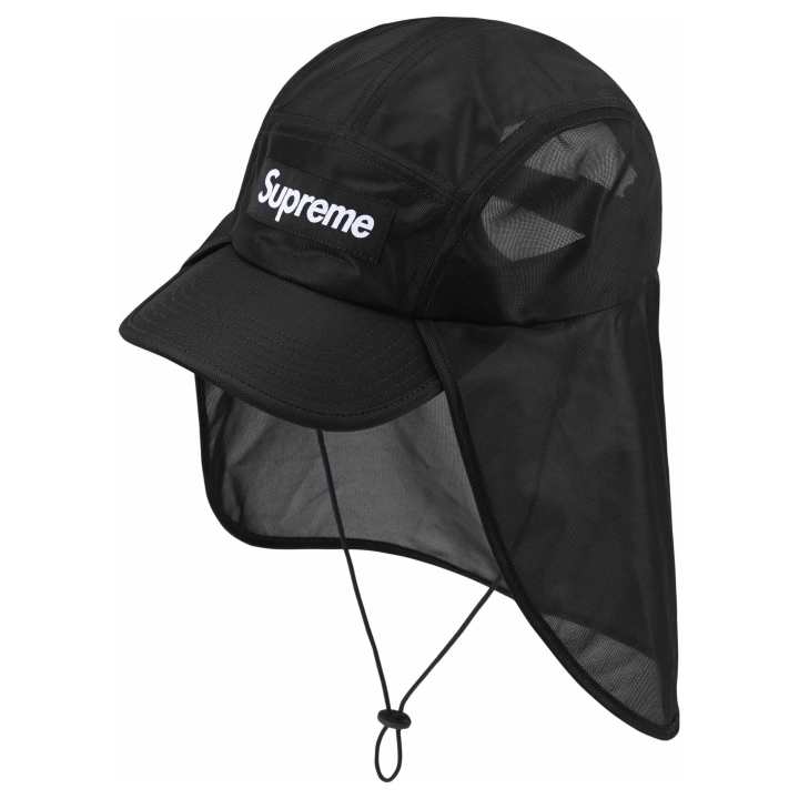 Supreme Supreme Polyester Baseball Caps Unisex Black