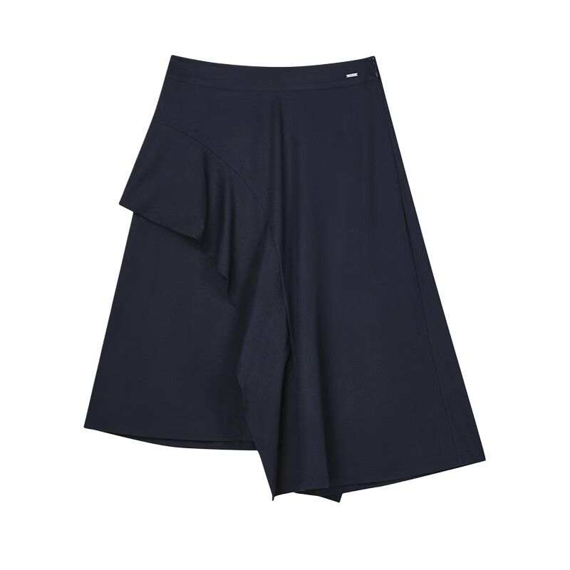 FILA SS24 Casual Short Skirts Women's Dense Ink Blue