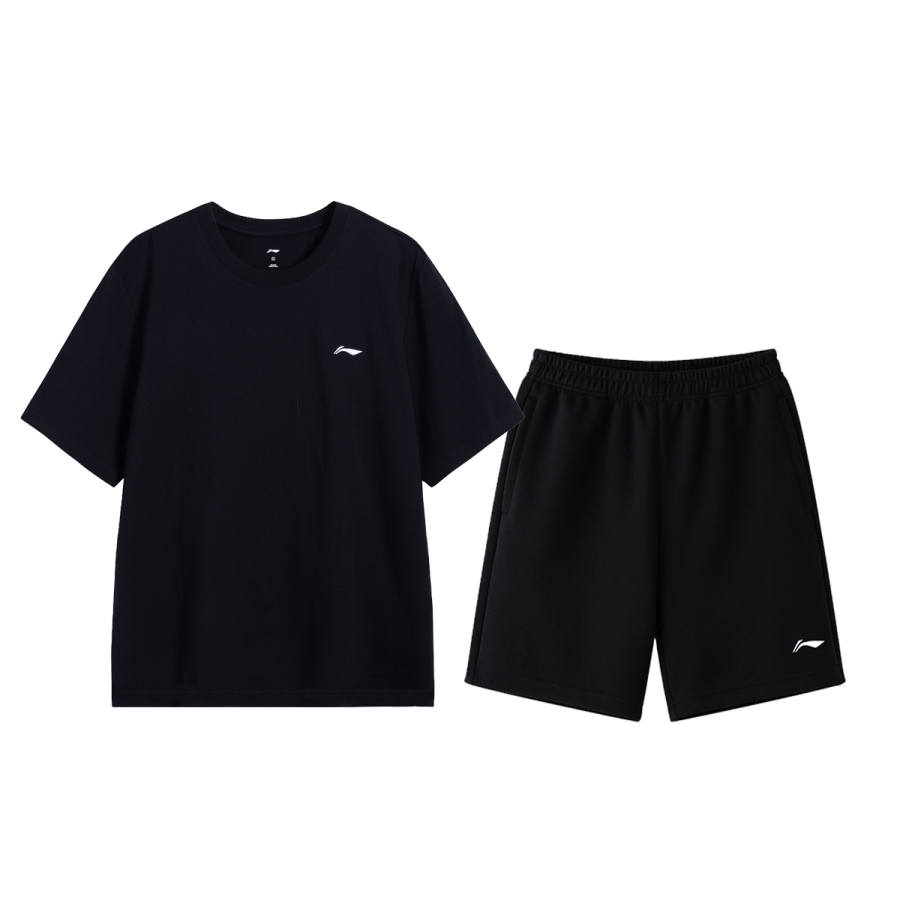 Li-Ning Li Ning Casual Sportswear Men's Crew Neck Moderate