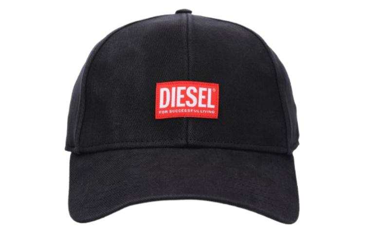 DIESEL DIESEL Corry Jacq Wash Logo Patch Baseball Cap