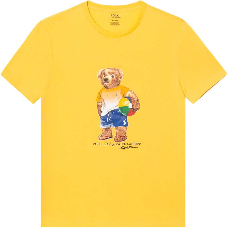 Polo Ralph Lauren Polo Bear SS26 T Shirt Custom Slim Fit Men's