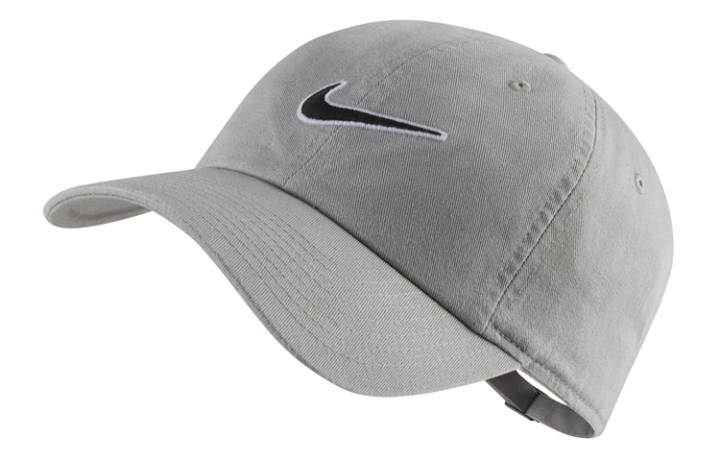 Nike Nike Cotton Baseball Caps Unisex Concrete Gray