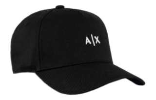 ARMANI EXCHANGE ARMANI EXCHANGEAE Cotton Baseball Caps Unisex Black