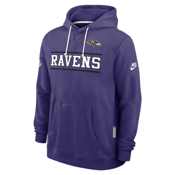 Nike Nike NFL Sweatshirts Men's Purple Hooded Non Detachable Moderate