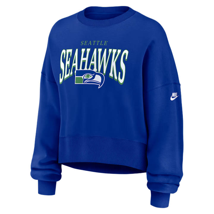 Nike Nike NFL Sweatshirts Women's Royal Crew Neck Moderate