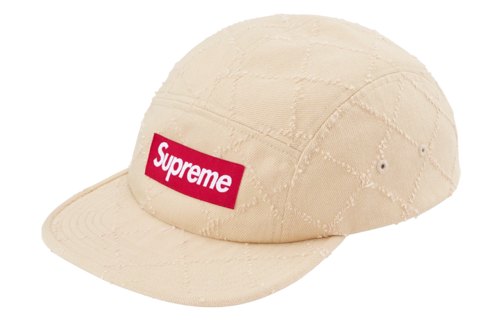 Supreme Supreme Punched Denim Camp Cap