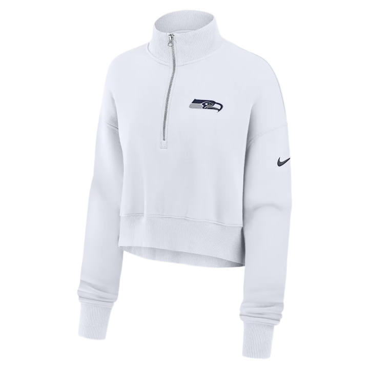 Nike Nike NFL Sweatshirts Women's White Stand Collar Moderate