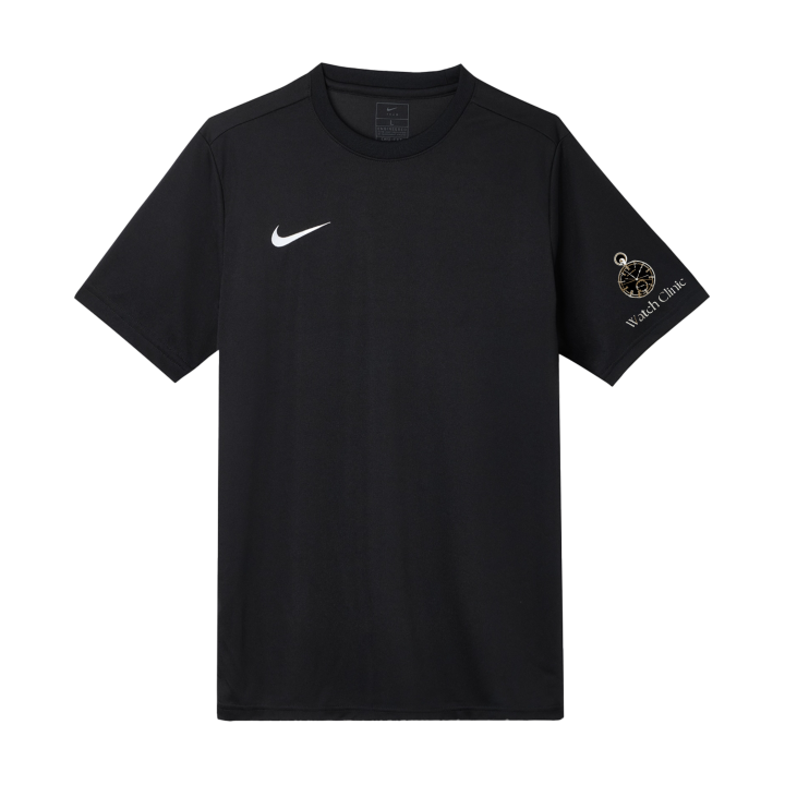 Nike Nike T Shirts Men's Black Crew Neck Moderate Straight Fit