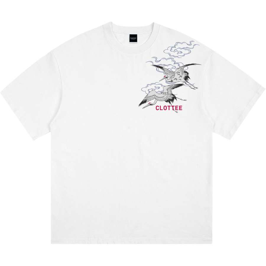 CLOT T Shirts Unisex Crew Neck Moderate Straight Fit