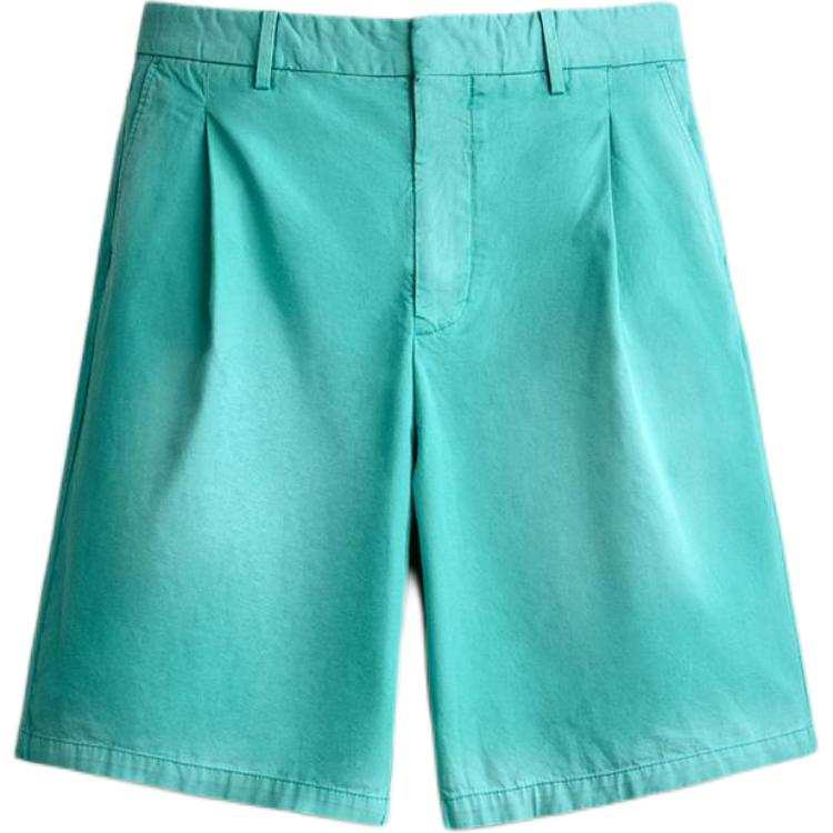 ZARA Casual Shorts Men's Turquoise