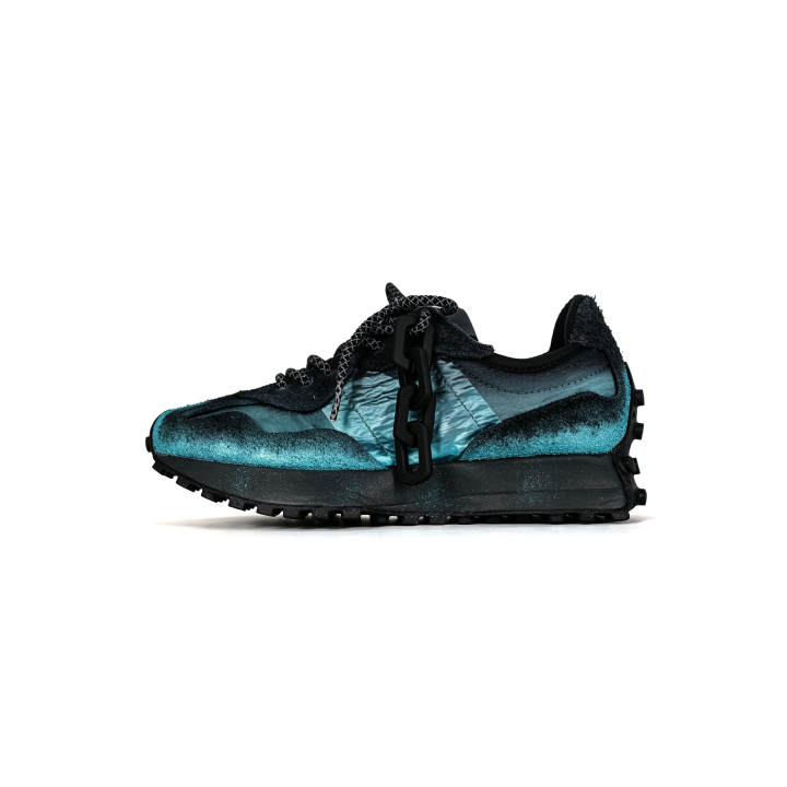New Balance New Balance NB 327 Running Shoes Unisex Low Top Black/Green