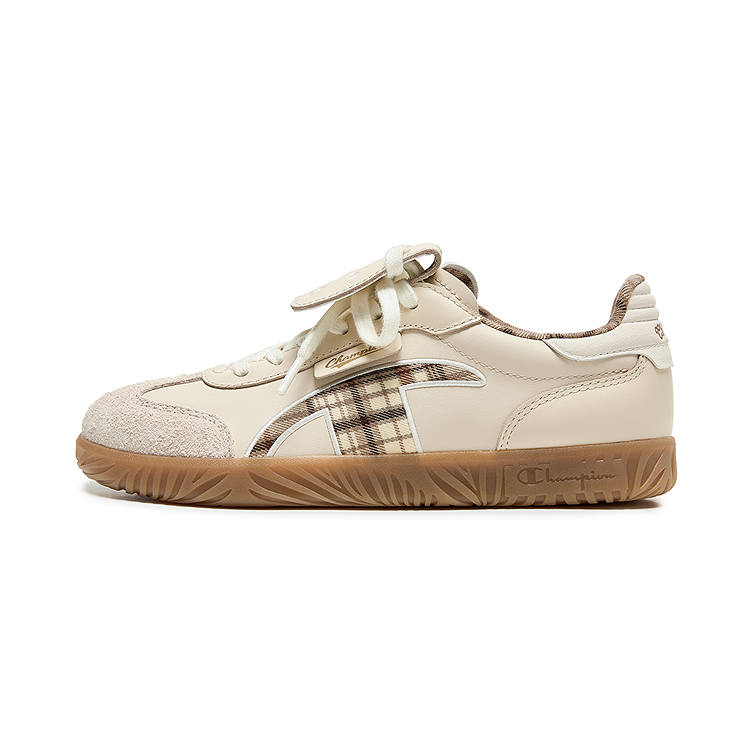 Champion Skateboard Shoes Women's Low Top Cream Apricot Rice
