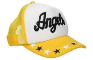 PALM ANGELS Cotton, Polyester Baseball Caps Women's Yellow