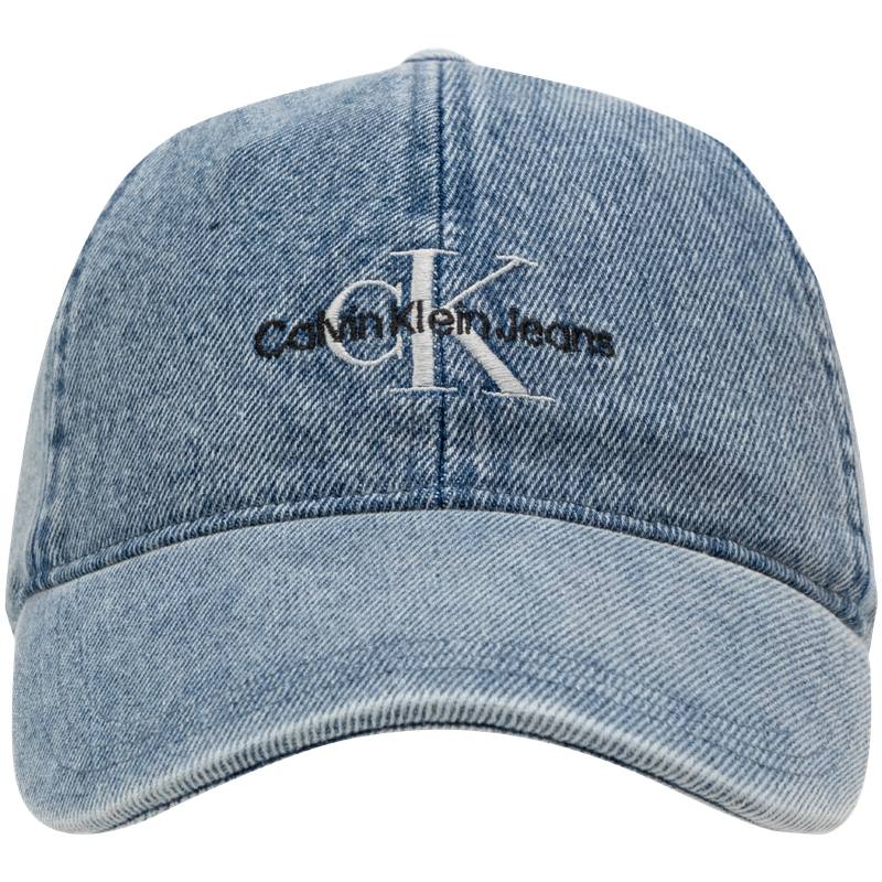 CALVIN KLEIN Cotton Baseball Caps Unisex Light Blue
