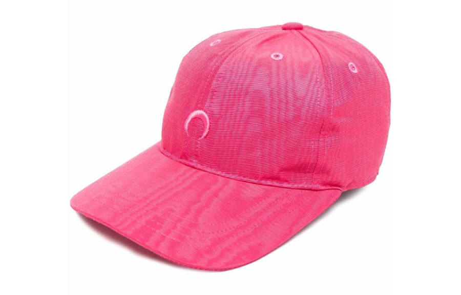 Marine Serre Baseball Caps Women's Pink