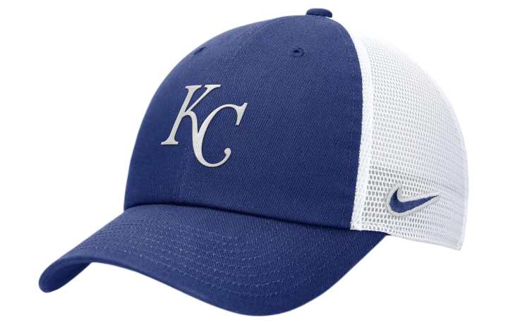 Nike Nike Cotton, Polyester Baseball Caps Men's Blue