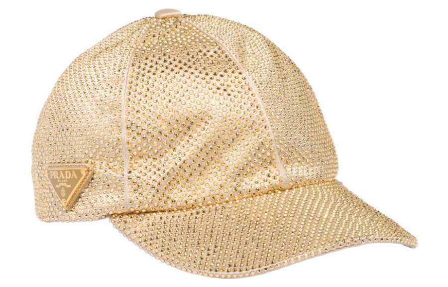 PRADA PRADA Cotton Fabric Baseball Caps Women's