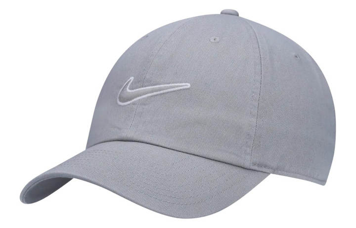 Nike Nike Cotton Baseball Caps Unisex Gray