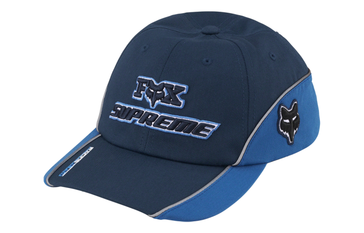 Supreme Supreme Cotton Baseball Caps Unisex Blue