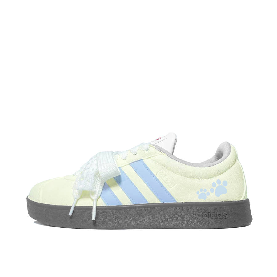 Adidas Adidas VL COURT 2.0 German Army Trainers Unisex Low Top Yellow/Blue