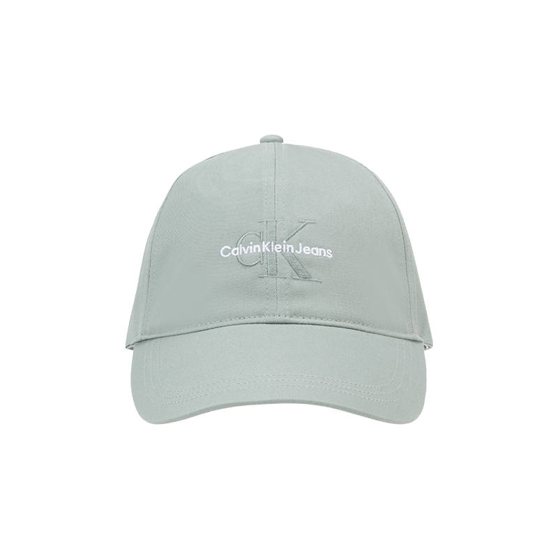 CALVIN KLEIN 100% Cotton Baseball Caps Men's Slate Gray