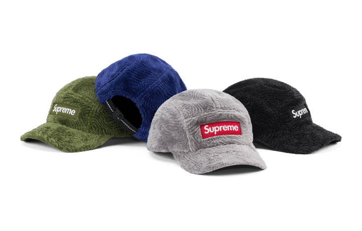 Supreme Supreme Swirl Fleece Camp Cap