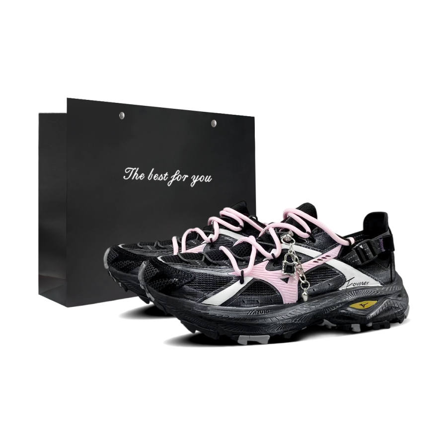 Mizuno RACER TRAIL SE V2 River Trekking Shoes Unisex Pink/Blue