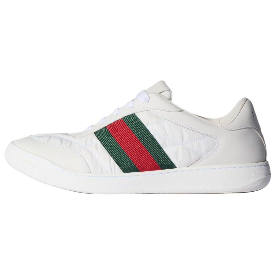 GUCCI Skateboard Shoes Men's Low Top White
