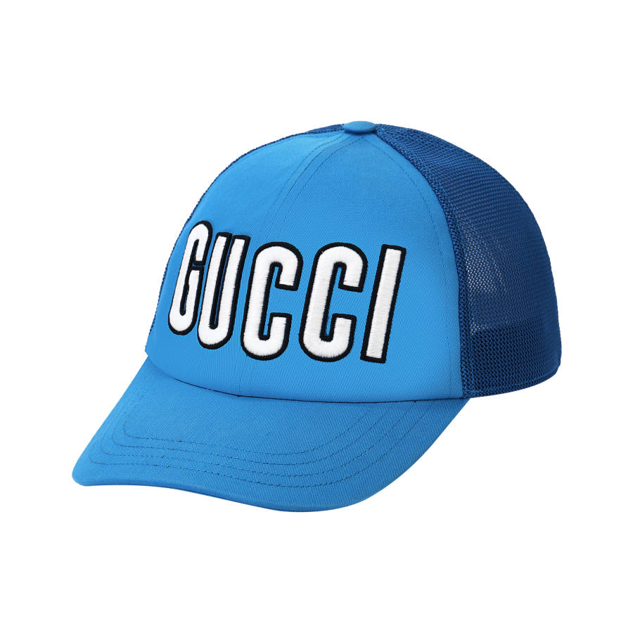 GUCCI GUCCI Logo Patch Baseball Hat