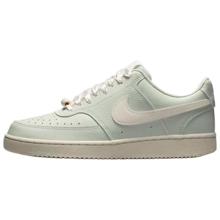 Nike Nike Court Vision Skateboard Shoes Women's Low Top Spruce Ring/Sail White