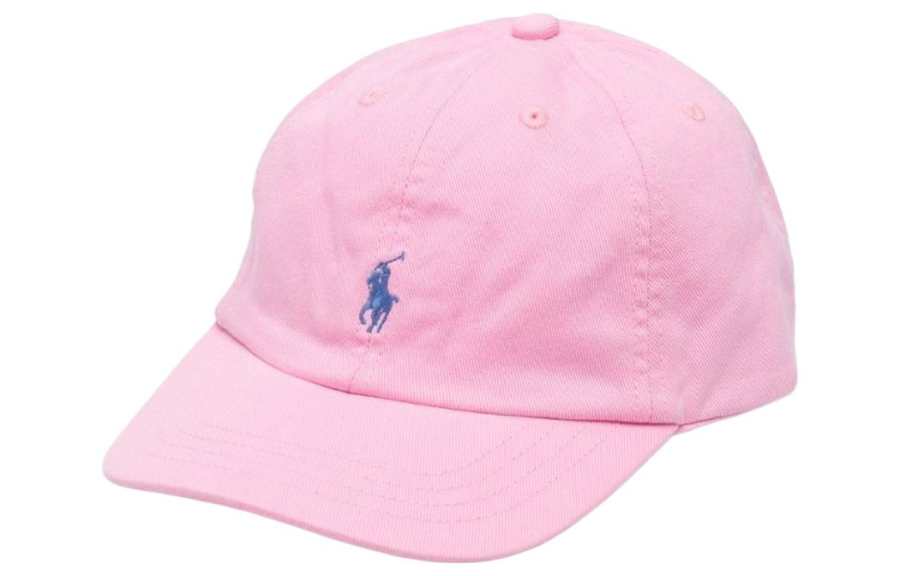 Polo Ralph Lauren Cotton Fabric Baseball Caps Kids' Pink