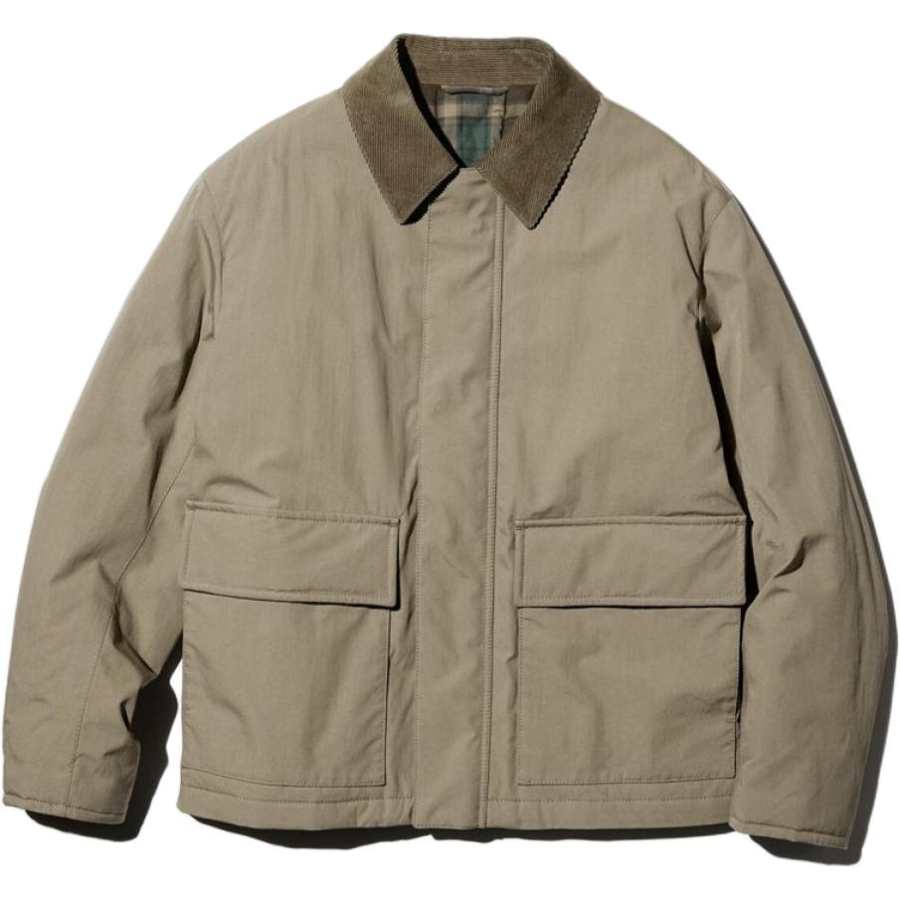UNIQLO FW26 Puffer Jackets Unisex Khaki Lapel Moderate