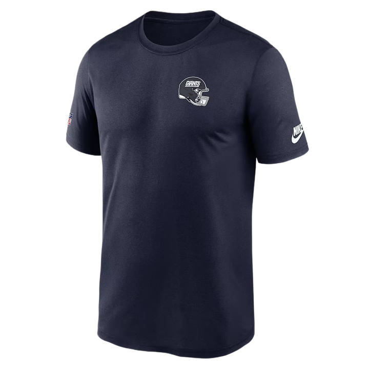 Nike Nike T Shirts Men's Marine Blue Crew Neck Moderate