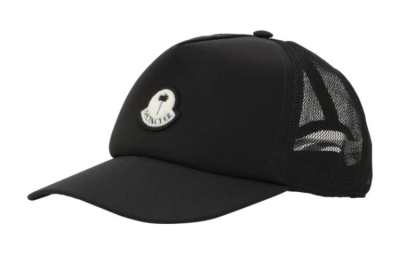 MONCLER GENIUS Polyester Polyamide Baseball Caps Unisex Black