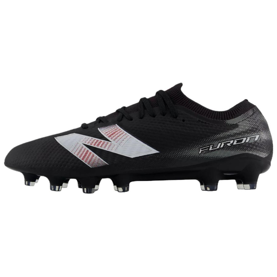 New Balance New Balance Furon V9 Soccer Shoes Unisex Low Top Black White