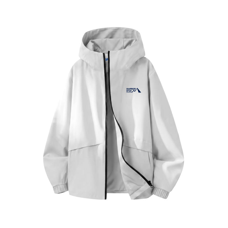 WARRIOR WARRIOR Jackets Men's Hooded Non Detachable Moderate Straight Fit