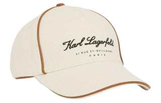 KARL LAGERFELD / Karl Lagerfeld Jeans KARL LAGERFELD Hotel Karl Cotton Baseball Cap