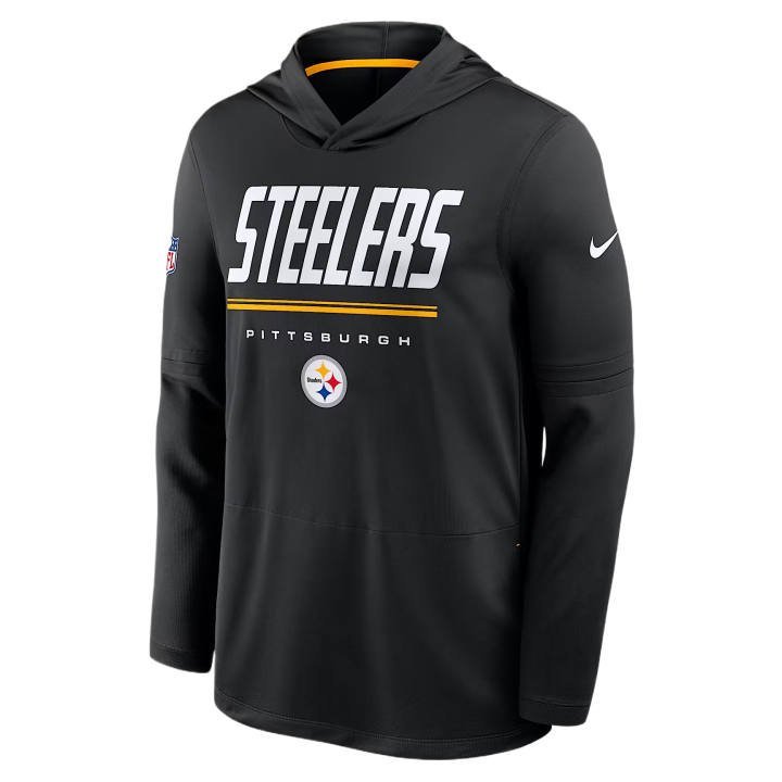 Nike Nike NFL Sweatshirts Men's Black Hooded Non Detachable Moderate
