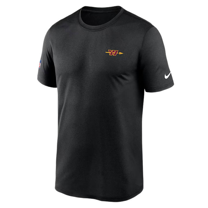 Nike Nike NFL T Shirts Men's Black Crew Neck Moderate