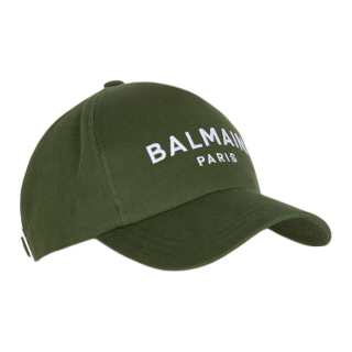 BALMAIN Logo Embroidered Baseball Cap