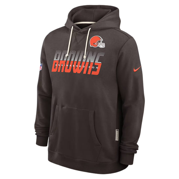 Nike Nike NFL Sweatshirts Men's Brown Hooded Non Detachable Moderate