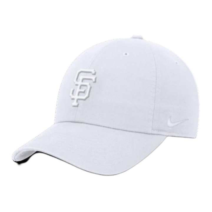 Nike Nike 100% Cotton Baseball Caps Men's White