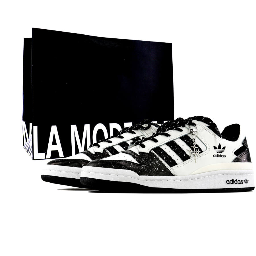 Adidas Originals Skateboard Shoes Unisex Low Top White/Black