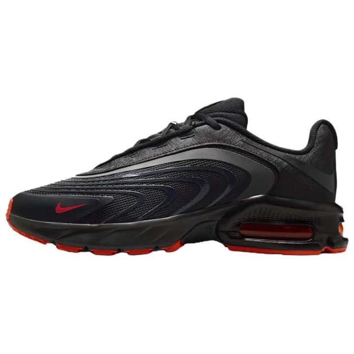 Nike Nike Air Max Fire Running Shoes Men's Charcoal Gray/Black/Fiery Red/Orange