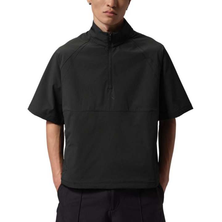 Jordan Jordan T Shirts Men's Black Stand Collar