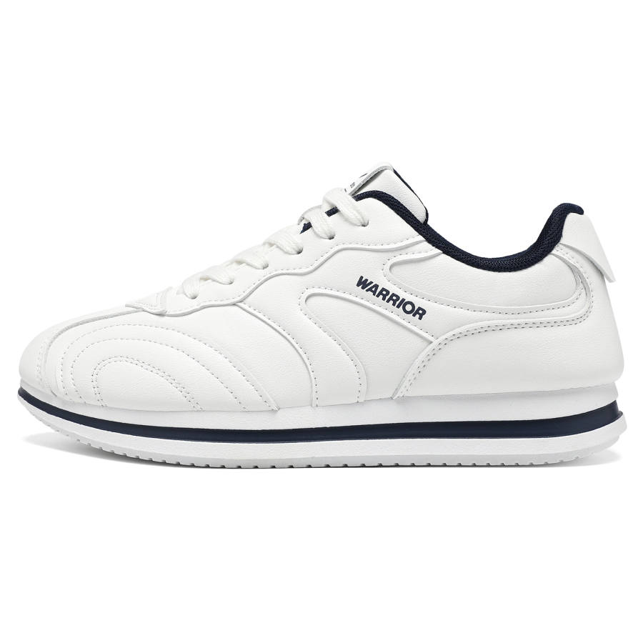 WARRIOR WARRIOR Casual Shoes Men's Low Top White Dark Blue, Black