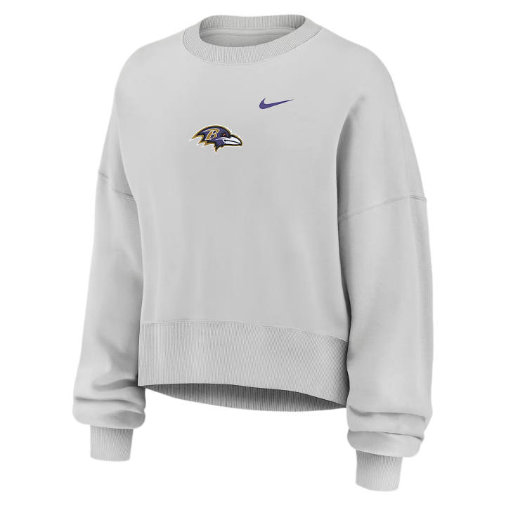Nike Nike NFL Sweatshirts Women's Gray Crew Neck Moderate