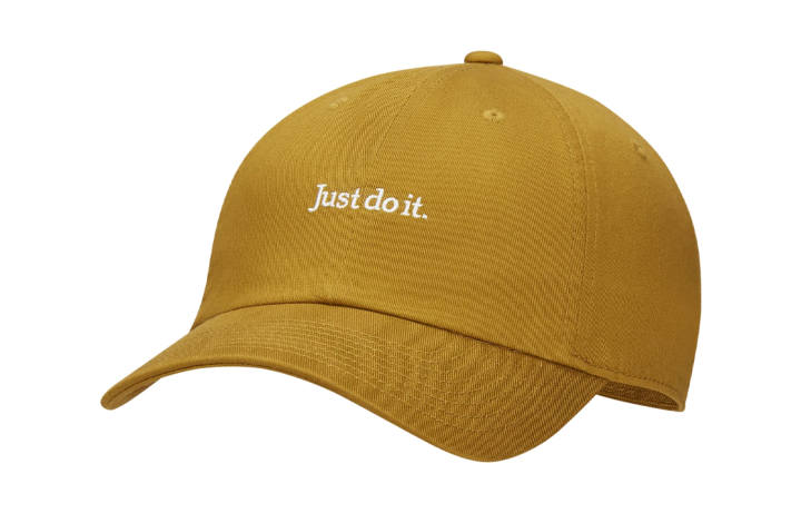 Nike Nike Cotton Baseball Caps Unisex Yellow