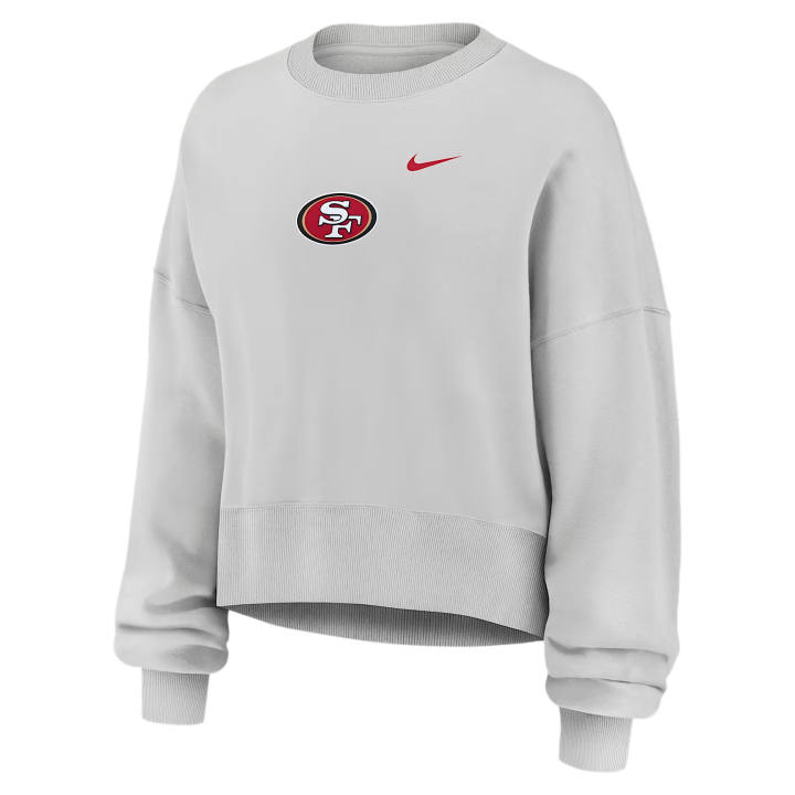 Nike Nike NFL Sweatshirts Women's Gray Crew Neck Moderate